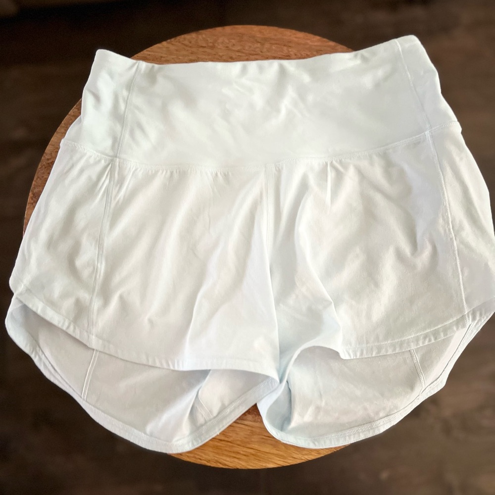 Women's Lululemon Powder Blue Speed Up Shorts